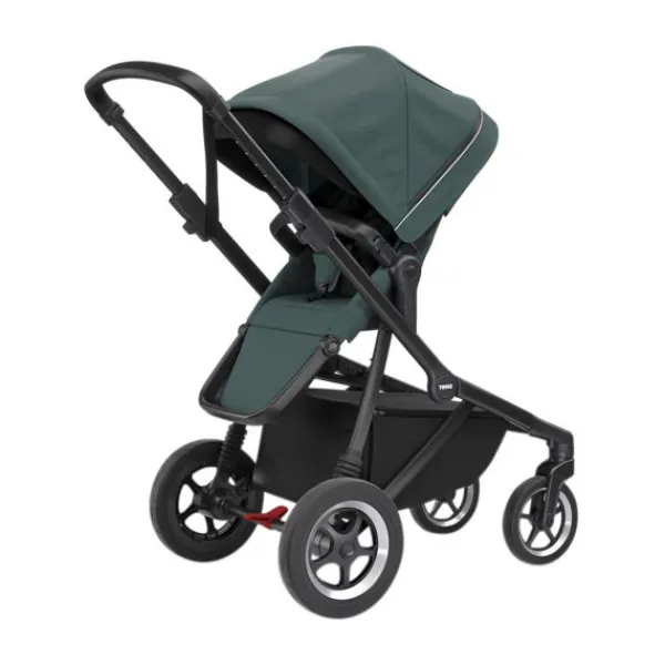 Thule Sleek Kinderwagen Mallard Green On Black zwart Hot