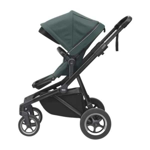 Thule Sleek Kinderwagen Mallard Green On Black zwart Hot