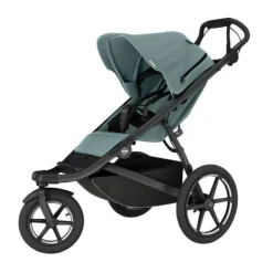 Thule Urban Glide 3 Kinderwagen 4-in-1 - Mid Blue | Thule Maple Autostoeltje - Mid Blue | Thule Alfi Isofix Base Best