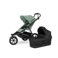 Thule Urban Glide 3 Kinderwagen 4-in-1 - Mid Blue | Thule Maple Autostoeltje - Mid Blue | Thule Alfi Isofix Base Best
