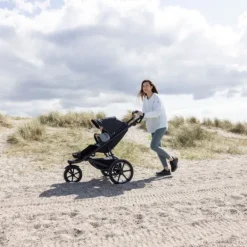 Thule Urban Glide 3 Kinderwagen 4-in-1 - Mid Blue | Thule Maple Autostoeltje - Mid Blue | Thule Alfi Isofix Base Best