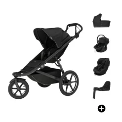 Thule Urban Glide 3 Kinderwagen 4-in-1 - Complete Bundel - Black Discount