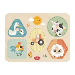 Tiny Love Farmers Funday Muziek Puzzel - Hout New