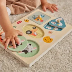 Tiny Love Farmers Funday Muziek Puzzel - Hout New