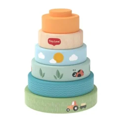 Tiny Love Farmers Funday Stapeltoren - Hout New