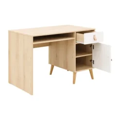 ToiToiKids - Jort Bureau - Wit/Naturel Discount