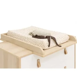 ToiToiKids Jort Commode met Laden - Wit/Naturel New
