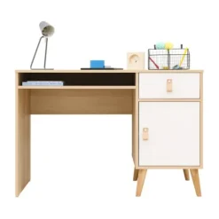 ToiToiKids Jort Ladekast – Wit/Naturel Discount