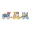 Tooky Toy Dieren Blokkentrein - Hout Hot