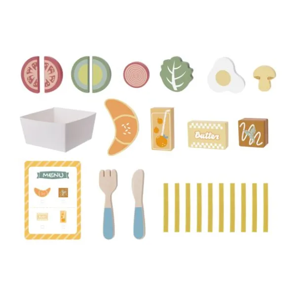 Tooky Toy Ontbijt Speelset - Hout Best