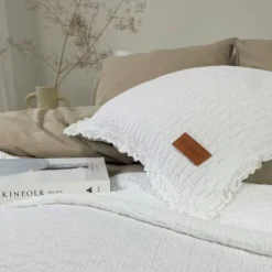 Town & Country Carolina Kussenhoes Beige / Sand 50 x 50 cm Discount