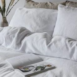 Town & Country Mousseline Dekbedovertrek - 200 x 220 cm - Zand Discount