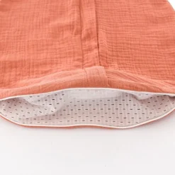 Träumeland Liebmich Zomerslaapzak - 60 cm - Mousseline - Apricot Outlet