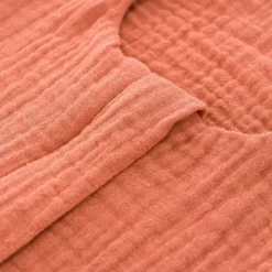 Träumeland Liebmich Zomerslaapzak - 60 cm - Mousseline - Apricot Outlet