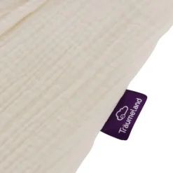 Träumeland Liebmich Zomerslaapzak - 60 cm - Mousseline - Beige Online