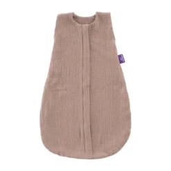 Träumeland Zomerslaapzak Liebmich - Cotton Muslin - Chestnut 60 cm New