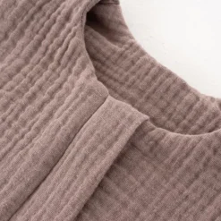 Träumeland Zomerslaapzak Liebmich - Cotton Muslin - Chestnut 60 cm New