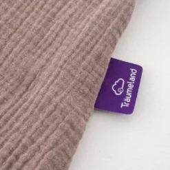 Träumeland Zomerslaapzak Liebmich - Cotton Muslin - Chestnut 60 cm New