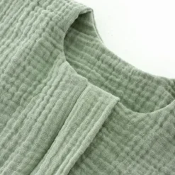 Träumeland Zomerslaapzak Liebmich - Cotton Muslin - Sage Green - 60 cm Best