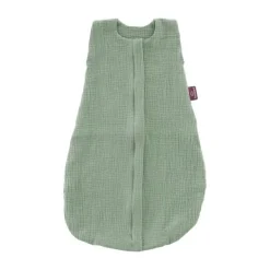 Träumeland Zomerslaapzak Liebmich - Cotton Muslin - Sage Green - 60 cm Best