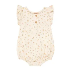 UAUA Bubble Angel Wings Romper - 3-6 Mnd - Florenza Discount