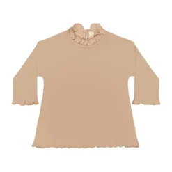UAUA Ruffled T-Shirt Lange Mouwen - 3-6 Mnd - Rosado Clearance