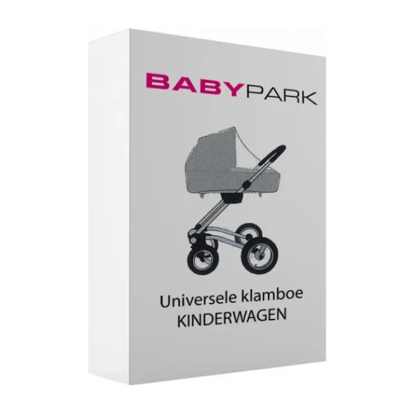 Titaniumbaby Universele Klamboe Voor Kinderwagen Wit Hot