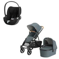 UPPAbaby VISTA V3 Kinderwagen 3-in-1 - Jake | Cybex Cloud T Plus Autostoeltje | Cybex Base T Best