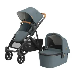 UPPAbaby VISTA V3 Kinderwagen Bundel - Evelyn | Dubatti by Römer Babysafe Pro Autostoeltje | Dubatti by Römer Vario Base 5Z Clearance