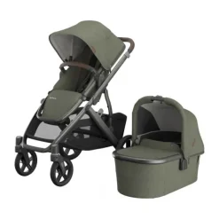 UPPAbaby VISTA V3 Kinderwagen Bundel - Evelyn | Dubatti by Römer Babysafe Pro Autostoeltje | Dubatti by Römer Vario Base 5Z Clearance