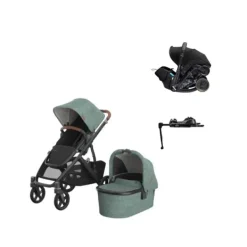 UPPAbaby VISTA V3 Kinderwagen 4-in-1 - Theo | Doona X Autostoeltje | Doona X Isofix Base Hot