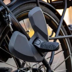 Urban Iki Junior Fietsstoeltje - Bincho Black/Inaho Beige - Met Montagekader Sale