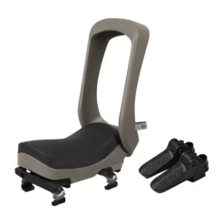 Urban Iki Junior Fietsstoeltje - Bincho Black/Inaho Beige - Met Montagekader Sale