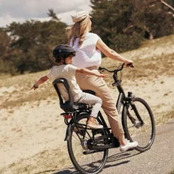 Urban Iki Junior Fietsstoeltje - Suzume Grey/Bincho Black - Zonder Montagekader New