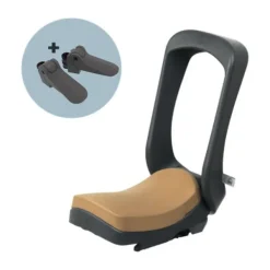 Urban Iki Junior Fietszitje - Zonder Montagekader - Bincho Black / Bincho Black Zwart Clearance