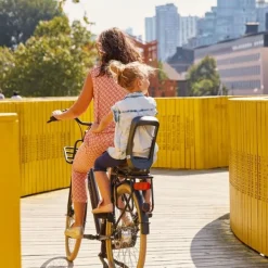 Urban Iki Junior Fietszitje - Zonder Montagekader - Bincho Black / Bincho Black Zwart Clearance
