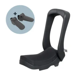 Urban Iki Junior Fietszitje - Zonder Montagekader - Bincho Black / Bincho Black Zwart Clearance