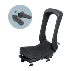 Urban Iki Junior Fietszitje - Bincho Black / Kurumi Brown Zwart Best