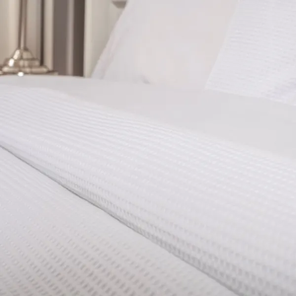 Venice Lugano Dekbedovertrek Wit 140 x 220 cm Online