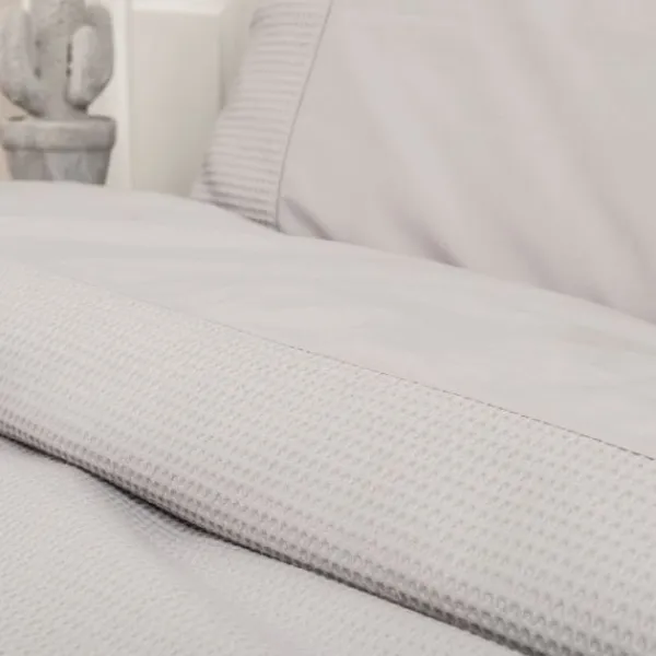 Venice Lugano Dekbedovertrek Wit 140 x 220 cm Online