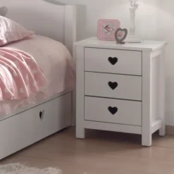 Vipack Amori Nachtkastje Wit New