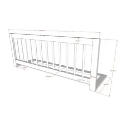 Vipack Bedbeveiliging - Jaxx Forrest - Wit New