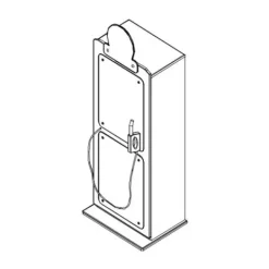 Vipack Benzinepomp Kast Rood New