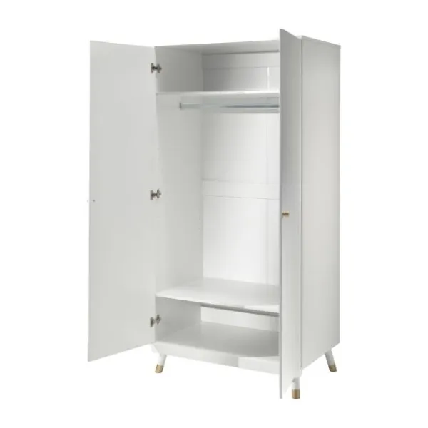 Vipack Billy Kledingkast 2-Deurs Wit Outlet