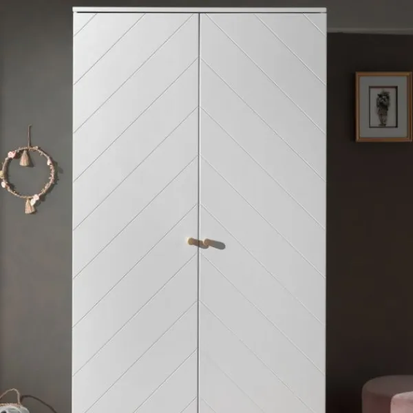 Vipack Billy Kledingkast 2-Deurs Wit Outlet