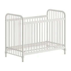 Vipack Bronxx Babybed - 60 x 120 cm - Mat Wit Discount