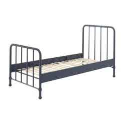 Vipack Bronxx Bed Metaal Denim 90 x 200 cm Outlet