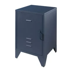 Vipack Bronxx Nachtkastje Blue Denim Hot