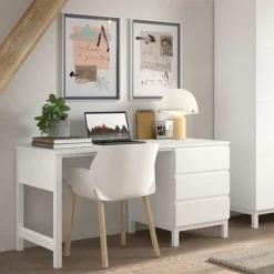 Vipack Bureau - Eva - Wit Outlet