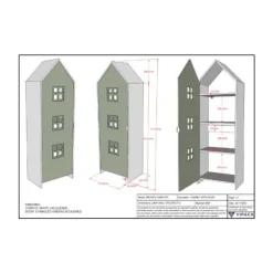 Vipack Casami Bruges Kast – White Outlet